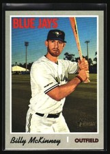 2019 Topps Heritage Billy McKinney Toronto Blue Jays