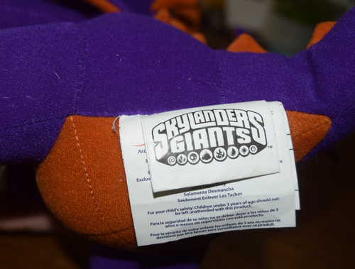Peluche Skylander Giants 2012 Spyro The Dragon 12 pulgadas - Imagen 4 de 4
