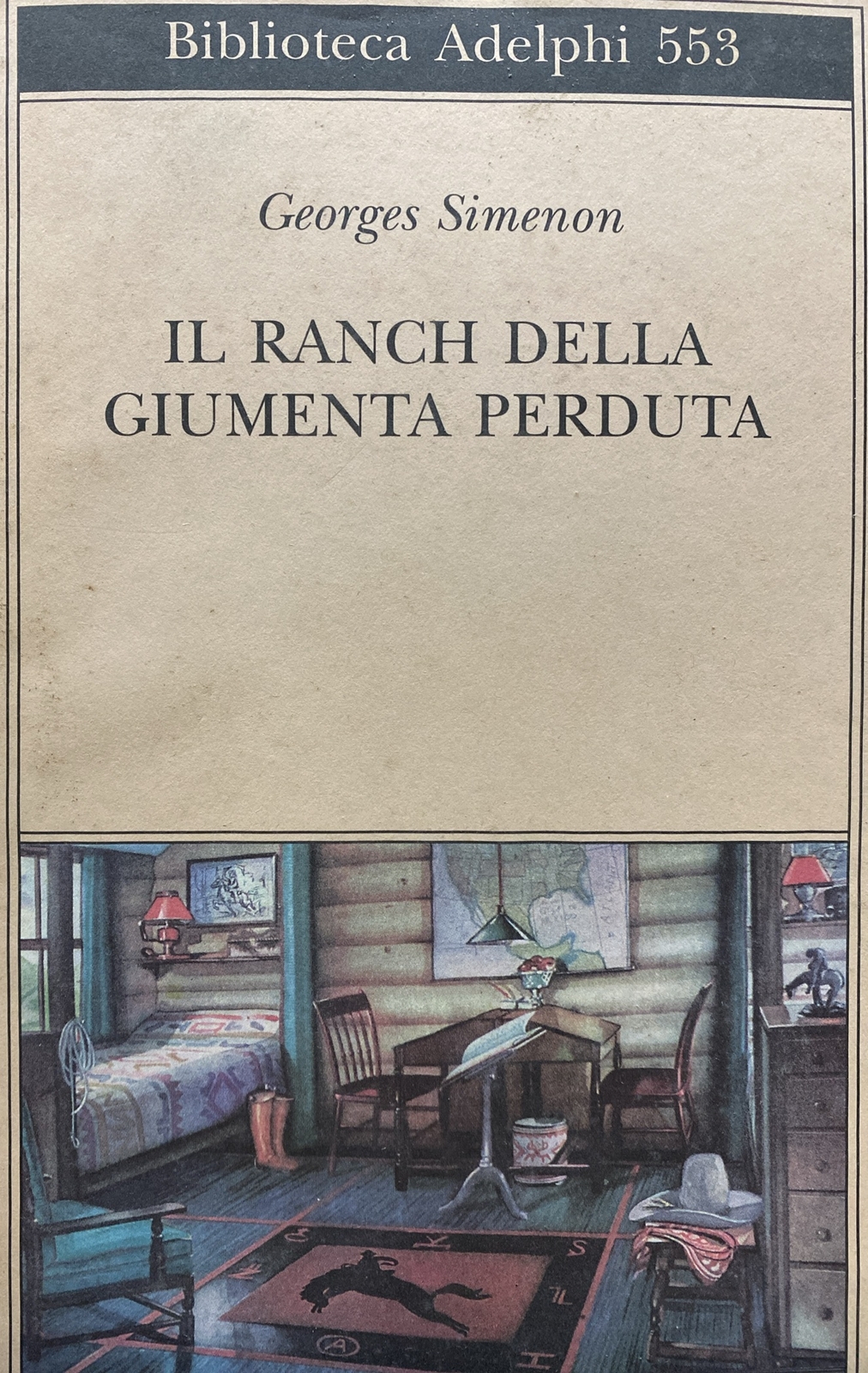 IL RANCH DELLA GIUMENTA PERDUTA GEORGES SIMENON