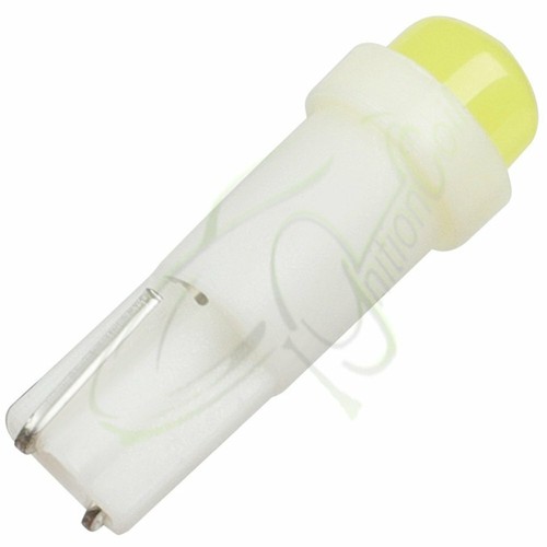 For 10X T5 Cluster Panel Gauge Dash LED Bulbs Light 37 74 White W/ Twist Sockets - Picture 8 of 12