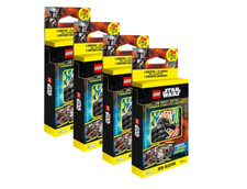 LEGO Star War Trading Cards Serie 4 “Die Macht Edition – 4x Eco Blister Packs