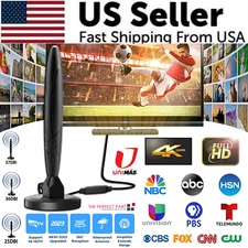 5600 Miles Upgraded TV Antenna HDTV Amplified Digital 4K 1080P Long Range Indoor
