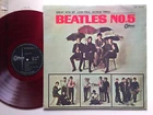 "THE BEATLES NO.5" JAPAN 1st PRESS ORIGINAL COMPILATION ODEON LP RED WAX OP-7103