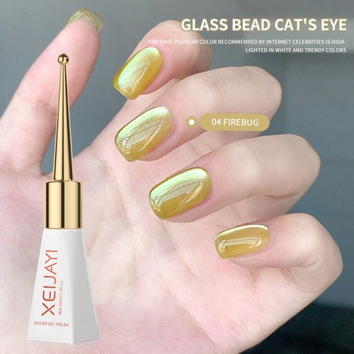 Cat Eye Magnetic Gel Nail Polish Rainbow UV Gel Glitter Nail Lacquer Soak Off * - Picture 5 of 21