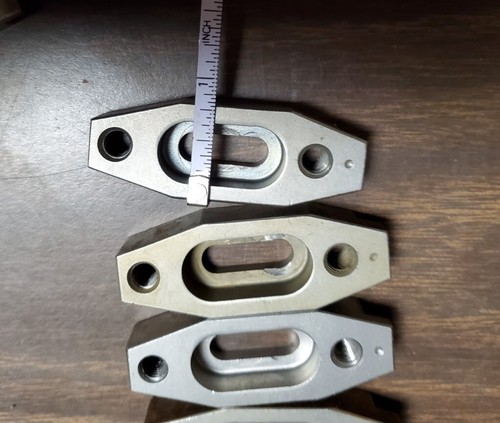 System 3R Part Lot 6 Clamp Toe Angle Slant Wedge Attachment w Lip 2 1/8" 3R-239 - Picture 6 of 6