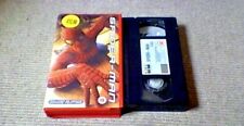SPIDER-MAN UK VHS VIDEO 2002 Sam Raimi Stan Lee Tobey Maguire Kirsten Dunst 
