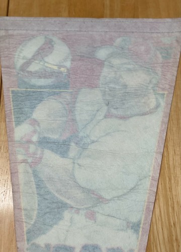 St Louis CARDINALS MLB Vintage 2000 PENNANT Mark McGwire Image Made in USA - Picture 9 of 11