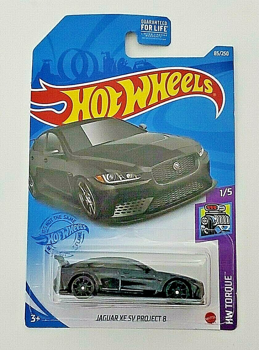 2021 Hot Wheels JAGUAR XE SV PROJECT 8 #85/250 HW Torque 1/5