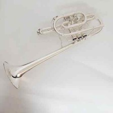 JYTR - E170 Marching Trumpet B key Silver plate trumpet with case mouthpieces