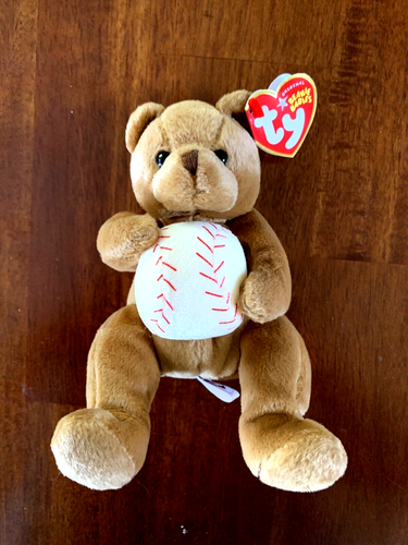 Ty 2005 SHORTSTOP The Baseball/Softball Bear, 7 Zoll, MWMT, ein Besitzer - Bild 12 von 13