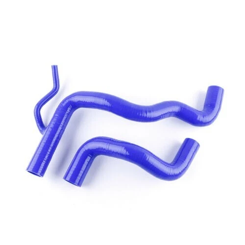 Blue For Toyota RAV4 2.0L 2.4L L4 2005-2012 Silicone Radiator Coolant Hose - Image 2 of 4