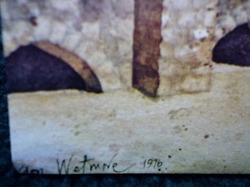 PRINT to FRAME Western Wall Jerusalem by Gordan Wetmore Promise Land Vintage - Picture 3 of 5