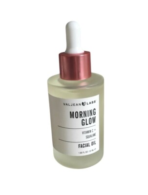 Valjean Labs Morning Glow Facial Oil With Vitamin C + Squalene, 1.83 Fl Oz