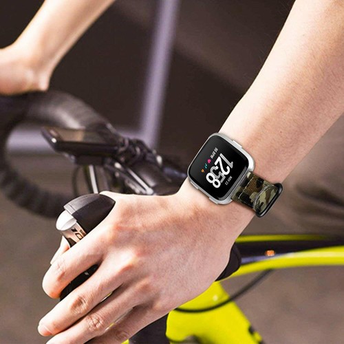 Double Layer Band for Fitbit 2 / Versa Soft Woven Nylon Replacement Women/ Men - Picture 7 of 12