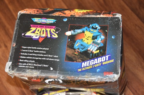 Z Bots Z-bots Megabot Galoob 65750 Vintage 1990s Toys Mini w/ Box & Instructions - Picture 12 of 22