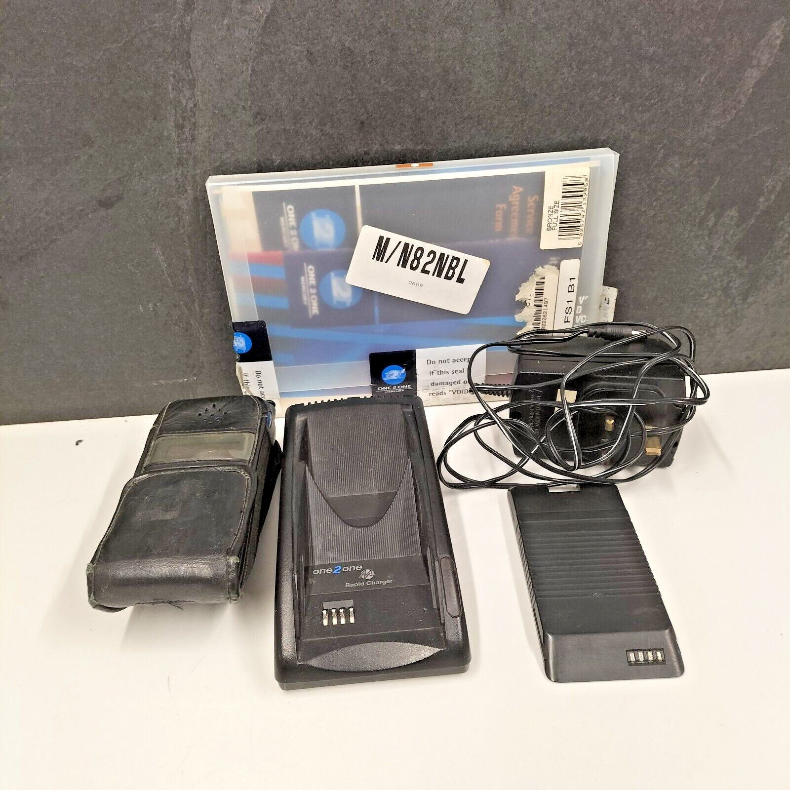 Mercury One2One M301 Mobile Phone 1995 1990s Original Box Manual Battery Charger