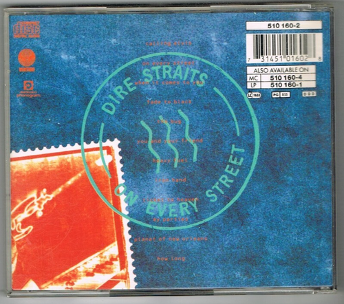 CD - DIRE STRAITS - ON EVERY STREET - french Press - Bild 3 von 3