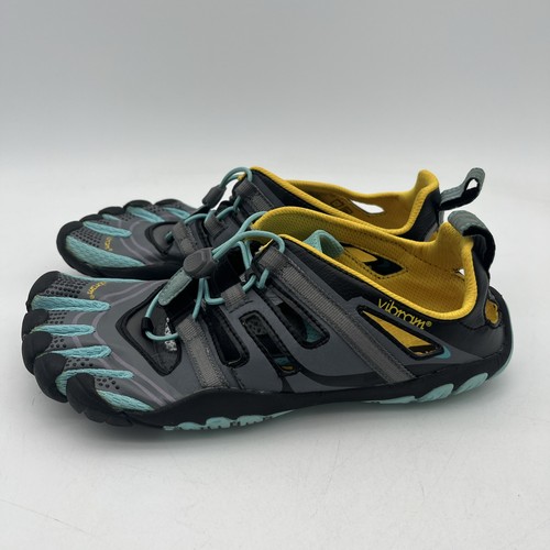 Vibram FiveFingers para mujer 8,5/40 plateado amarillo verde azulado - Imagen 7 de 14