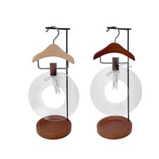 False Nail Tips Sample Display Stand Wooden Base Reusable Acrylic Nail