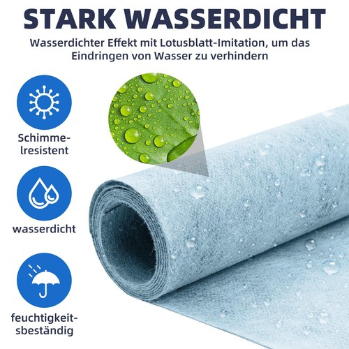Dichtbahn 10 30m² Rolle Abdichtbahn Bad Dusche Balkon Terrasen Entkopplungsmatte - Bild 21 von 26