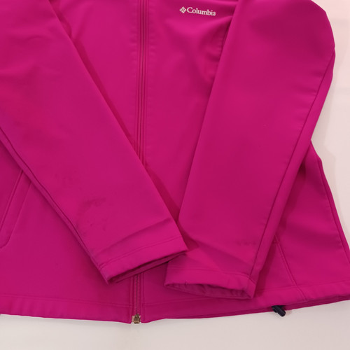 Columbia Women's Pink Kruser Ridge Full Zip Softshell Jacket WL5343 Size Large - Picture 15 of 20