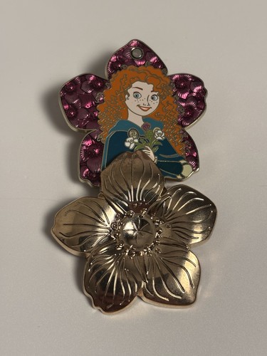 Disney Parks Pin 2022 Beautiful Florals Collection Merida Brave LE 4000 #152844 - Picture 5 of 8