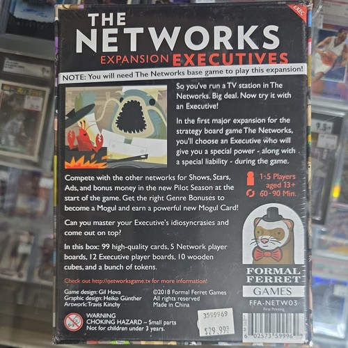 Formal Ferret Board Games Networks - Executives Box SW NEW! - Picture 2 of 2