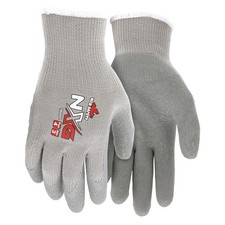 MCR SAFETY 48GH17 PK 12 Coated Gloves,Cotton/Polyester,XL,PR 48GH17
