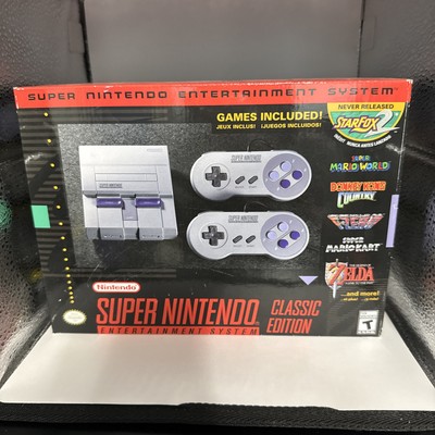 Nintendo Super NES Classic Edition Video Game Console - Gray