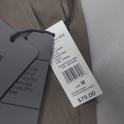 Kenneth Cole Active The Tech Jogger Ankle Zip Lightweight Stretch Woven DWR - Picture 41 of 47