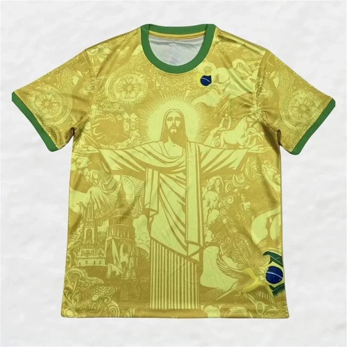 Brazil Christ The Redeemer Jersey S Special Edition Shirt Great Gift Collection - Picture 4 of 10