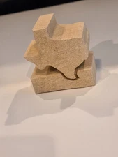 Texas Paperweight Cordova Shellstone Limestone San Jacinto Monument