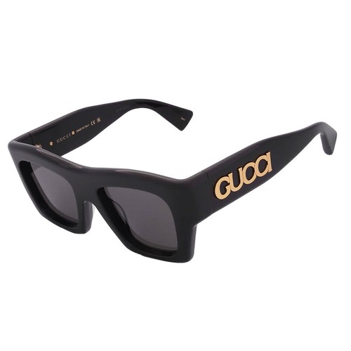Gucci Grey Square Ladies Sunglasses GG1772S 001 52 GG1772S 001 52 - Picture 4 of 5