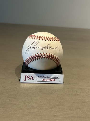 Johnny Sain Signed Baseball JSA  Certified  - Picture 1 of 2
