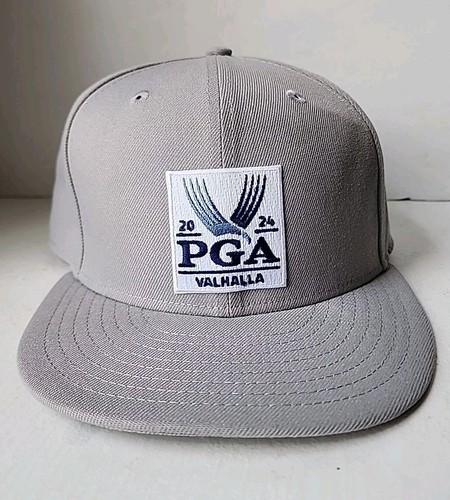 PGA Valhalla Hat Championship Golf 2024 NewEra 9Forty Embroidery Grey Cap