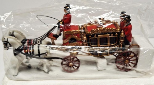 Department 56 The Dickens Village Collection The Queen’s Parliamentary Coach NOB - Picture 3 of 9