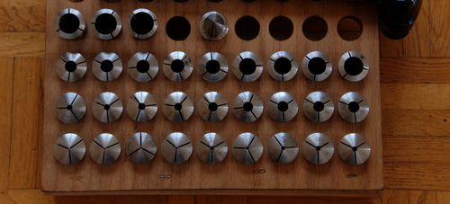 Drehbank Zugspannzangen W20 349E Schaublin 102 - Bild 1 von 4