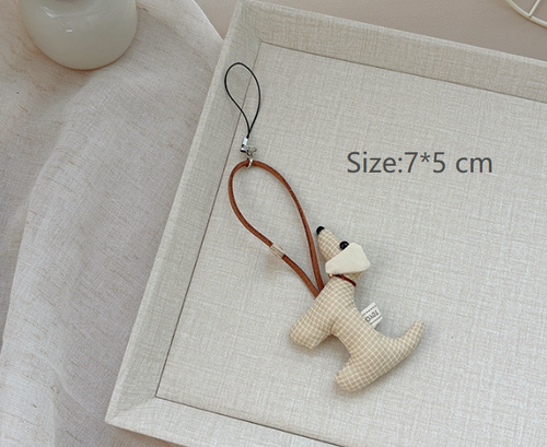 Süße koreanische Stoff Cartoon Puppe Schlüsselanhänger Taschenanhänger Telefonanhänger - Bild 9 von 25