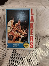 1974-75 Topps - Jerry West #176 Los Angeles Lakers Basketball Card
