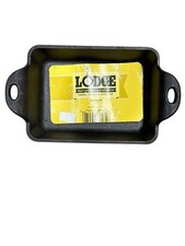 LODGE HEAT TREATED AND SEASONED CAST IRON BAKING PAN (l-jp) (PBR107725)