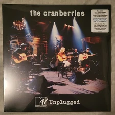THE CRANBERRIES MTV UNPLUGGED CLEAR COLOR VINYL W/HYPE STICKER NEW/SEALED RECORD