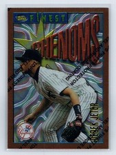 Derek Jeter 1996 Topps Finest Phenoms #92  - New York Yankees NY