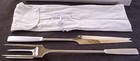 VTG MCM CAPRI STAINLESS STEEL ITALY GRILLMASTER CARVING KNIFE FORK OB