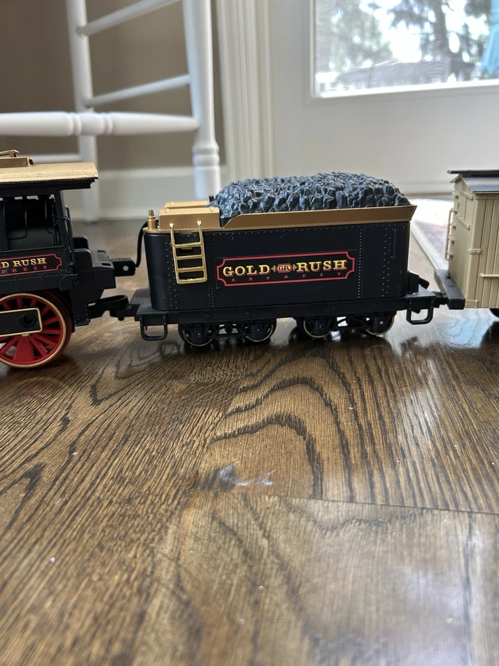 nuevas piezas de tren express rush dorado brillante (leer bien la descripción) vintage Foto 3 de 4