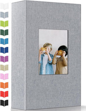 Photo Album 4X6 with 300 Pockets,Slip-In Picture Albums,Linen Cover Memory Book