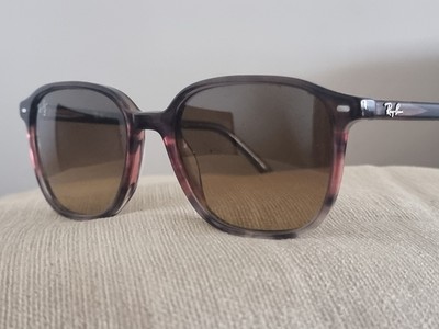 Ray Ban RB2193 LEONARD SONNENBRILLE GRAU BLAU & LILA EIN MODISCHER & URLAUBSKLASSIKER