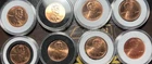8 2024 Shield Pennies Uncirculated Encapsulated Gems!!! ##2