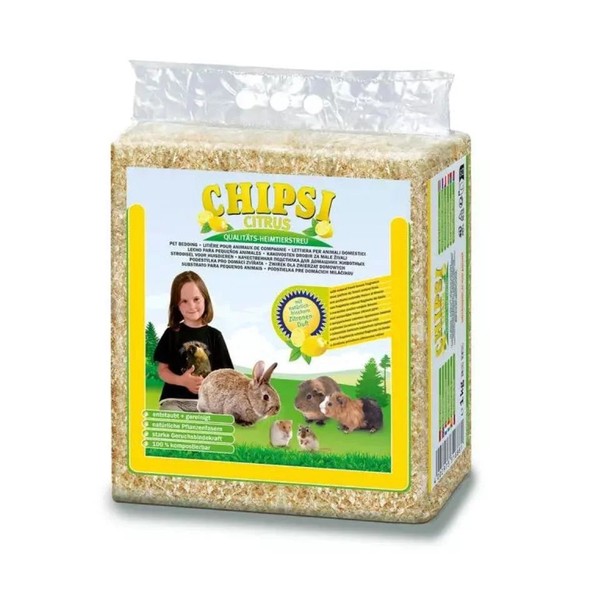 Jrs Chipsi Citrus SäGemehl FüR Nagetiere Und Kaninchen 1 Kg-image