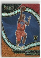 2020-21 Panini Select #267 Theo Maledon Red White Orange Flash ☘️0M8