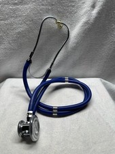 Omron Stethoscope Navy Blue Good Used Working Condition